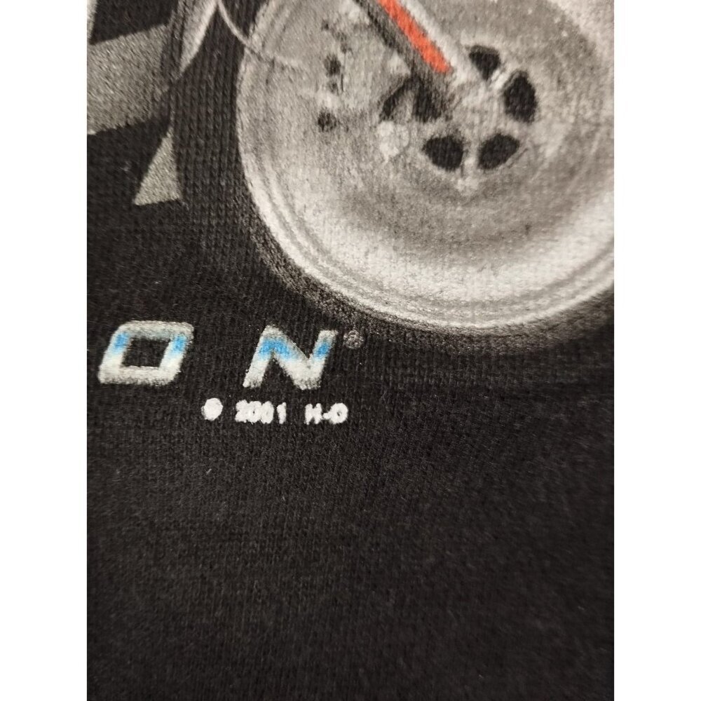Harley-Davidson V-Rod Sweatshirt Men M Black Vintage 2001 Utica NY Graphic Crew - Picture 2 of 8